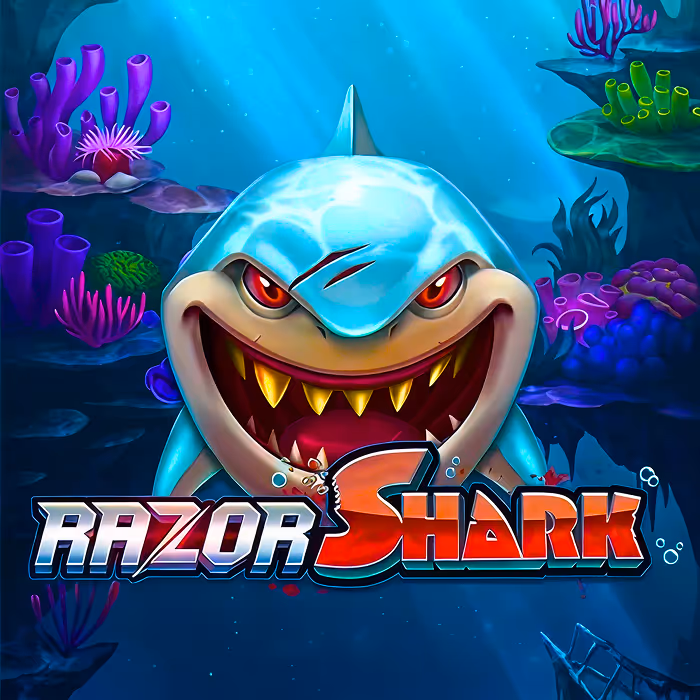 Razor Shark - Unterwasser-Thriller-Slot mit Mystery-Stapeln und spannenden Bonusrunden
